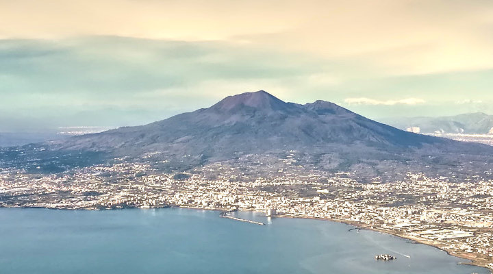 Il Vesuvio visto dal Monte Faito - Photo: Tiberio Gracco